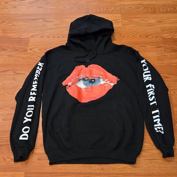 The Kid Laroi Other - The Kid Laroi End Of The World Tour 2022 Hoodie Adult Medium Black TKL EOTW